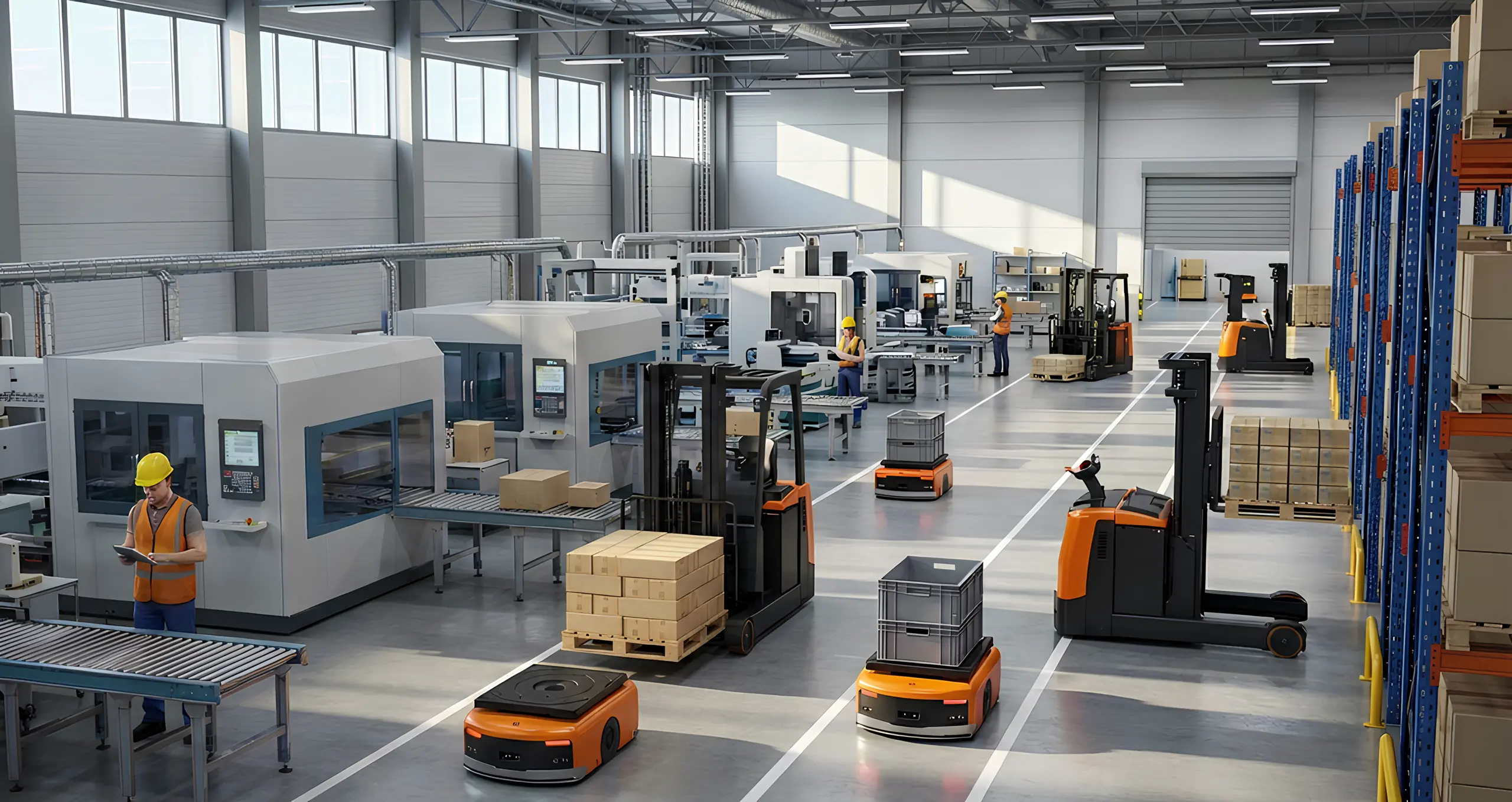 AMR/AGV 스마트팩토리 물류 자동화